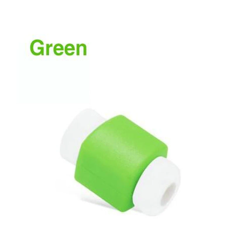 Green Dehyaton кабель протектор линии передачи данных цвета шнур протектор защитный чехол длинный размер кабель защитный чехол для кабеля для iPhone usb зарядки - Цвет: Green