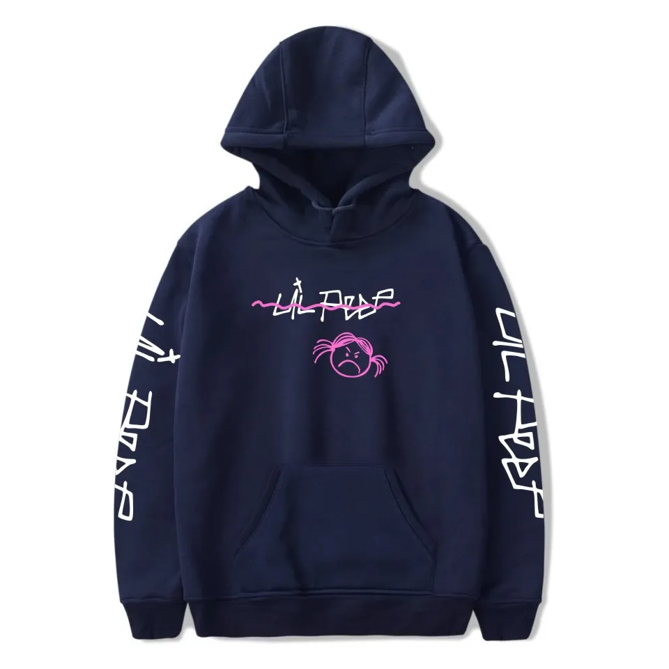 Толстовка с капюшоном Lil Peep для мужчин и женщин толстовка забавным принтом
