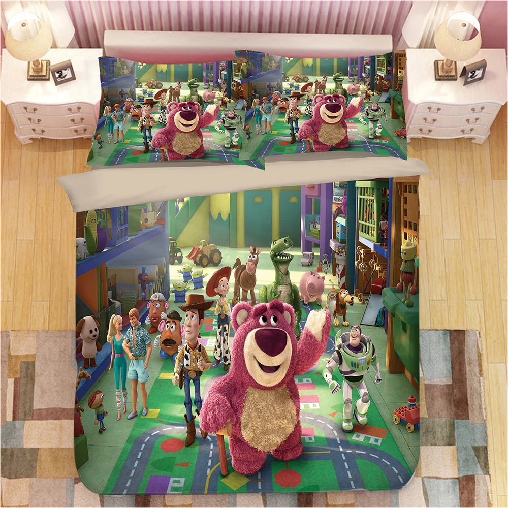 Disney toy story Комплект постельного белья двойного размера для мальчиков набор детей