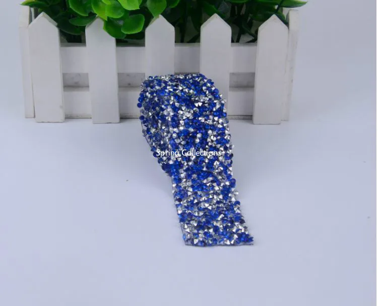 W3cm DIY Стразы Хрустальная цепочка горячая фиксация блестящее платье мотивы из