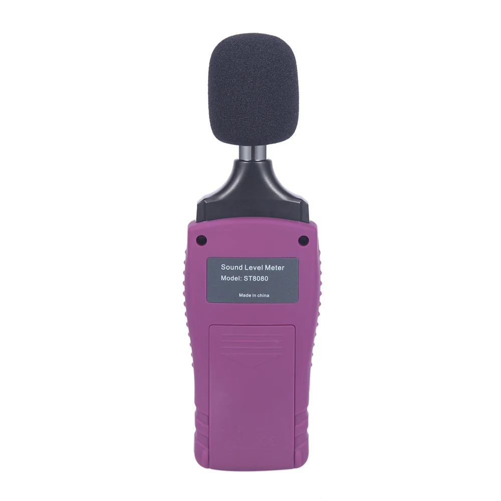 Цифровой измеритель уровня шума и звука Nicetymeter ST8080 40-130dBA | Инструменты
