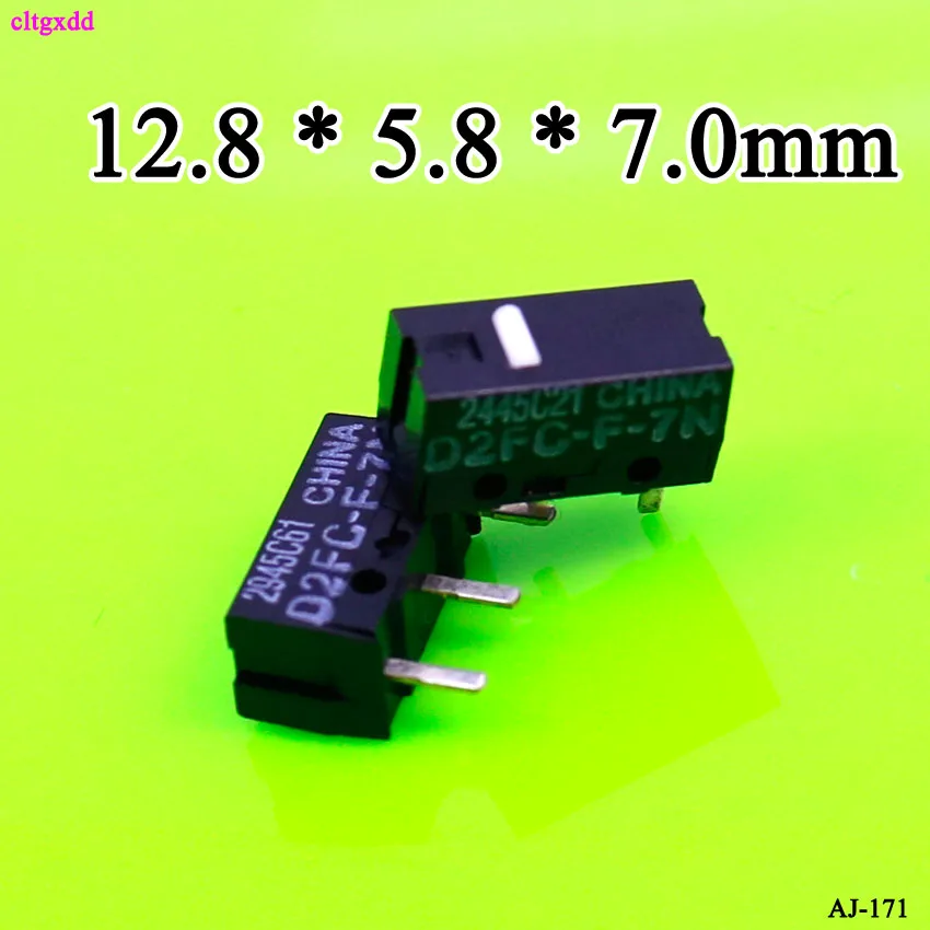 Cltgxdd 2 шт. мышь omron микро переключатель D2FC-F-7N кнопка для мыши D2FC-E-7N D2FC | Обустройство