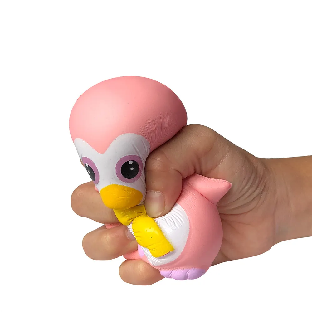 Oyuncak Squishies восхитительный Пингвин медленно поднимающийся крем сжимающий ароматизированные игрушки для снятия стресса мягкий антистресс дропшиппинг# A20