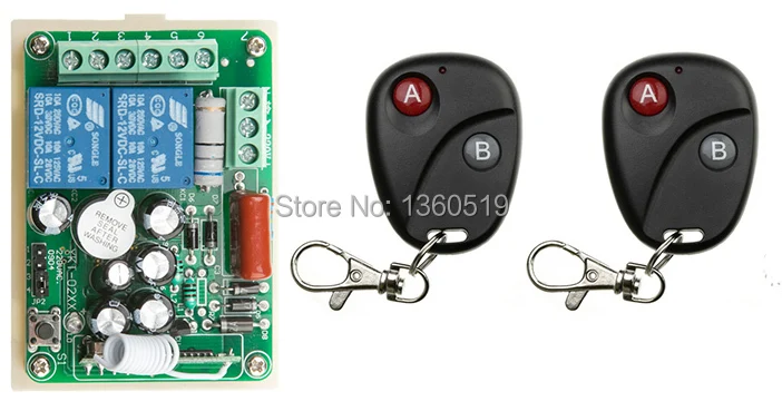 Новый радиочастотный беспроводной переключатель 220 В дистанционное управление 2