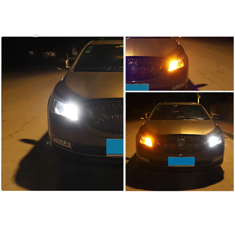 2 x LED COB указатели поворота дневные ходовые светильник ни 1156 BAU15S PY21W 3156 3157 T20 7440 7443