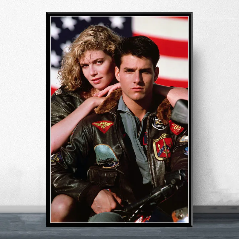 P389 Top Gun Classic Movie Art Painting Silk Canvas Poster Wall Home Decor | Дом и сад