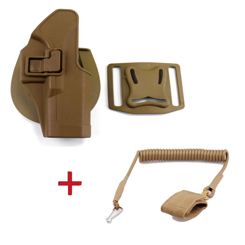 Combination 3 Военная кобура Glock 17 для пистолета правая рука тактическая кобура для пистолета Glock кобура для пояса Glock 17 19 22 23 31 32 охотничье снаряжение - Цвет: Combination 3