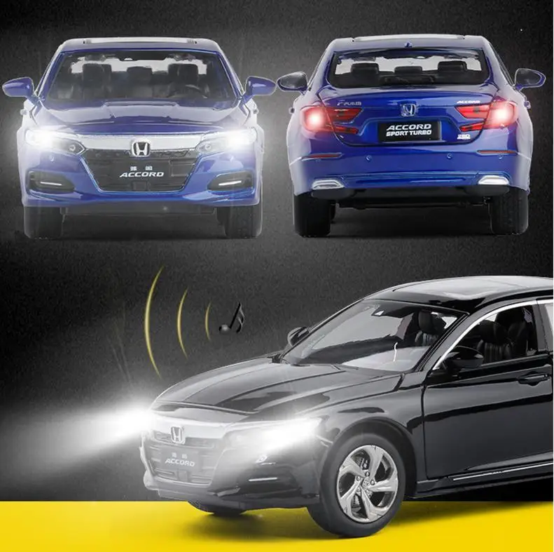 Модели легкосплавных автомобилей 1:32 Honda Accord с высокой имитацией металлические