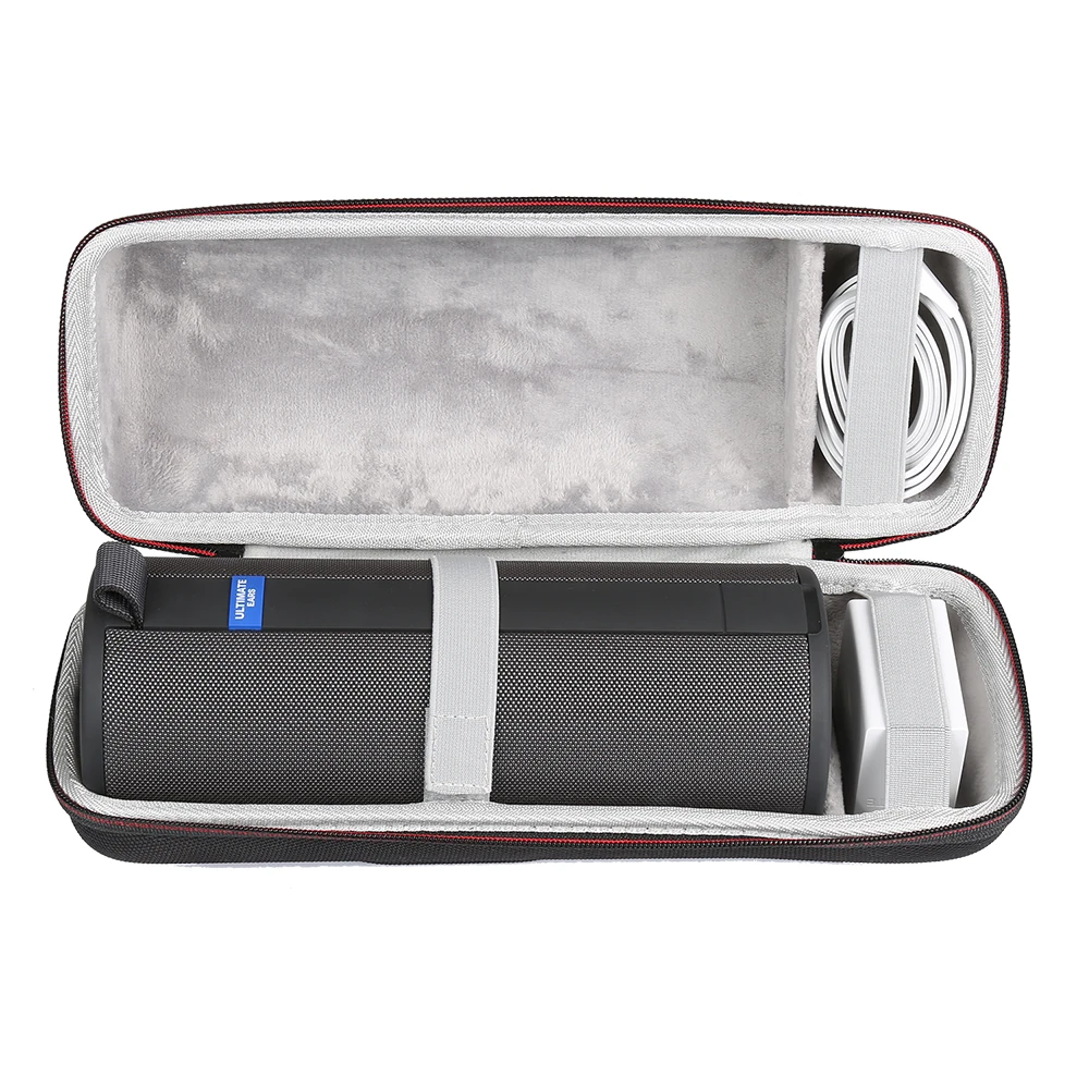

2019 Newest EVA Hard Travel Case for Ultimate Ears UE MEGABOOM 3 Portable Wireless Bluetooth Speaker Extra Space Plug & Cables