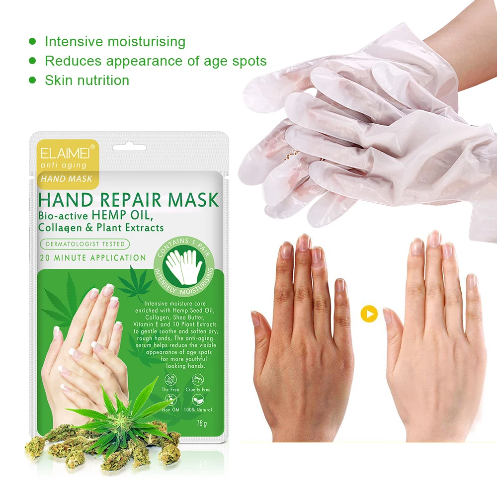 Hand Skin Care Mask Paraffin Wax Exfoliating for Hands Peeling Nourish Moisture Whitening Cream Gloves |