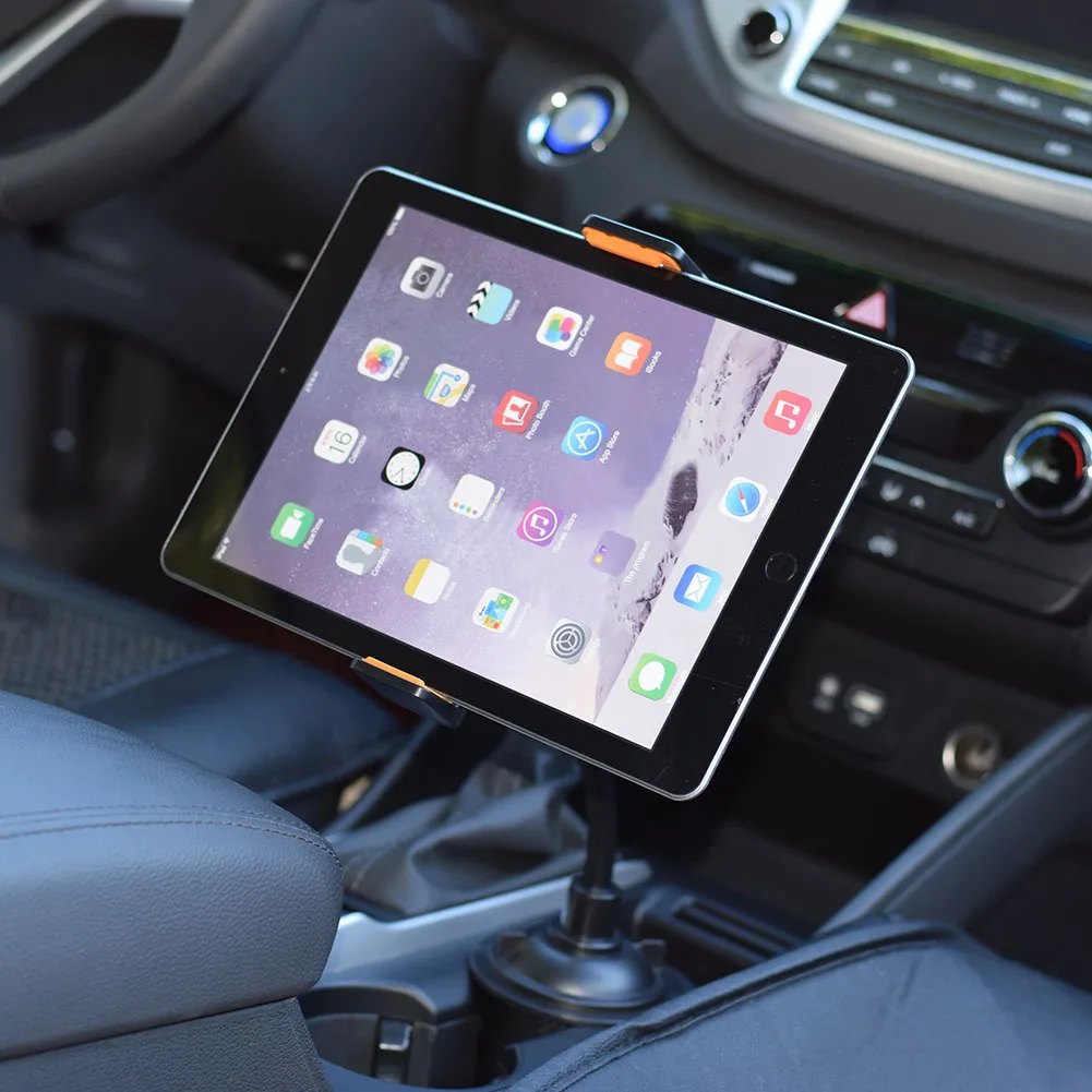 Автомобильный держатель для подстаканников Регулируемая гусиная шея iPhone iPad Mini