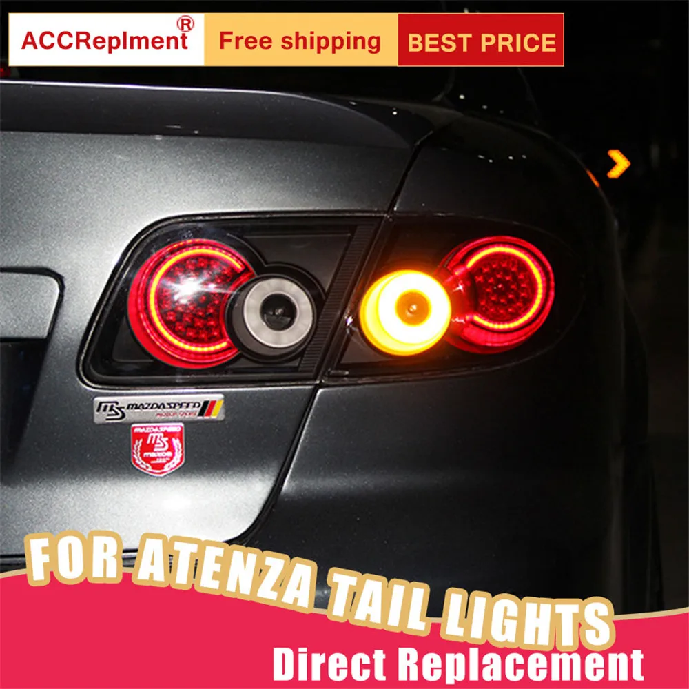 Новый светодиодный фонарь светильник s в сборе для Mazda 6 Atenza 2003-2008 задний