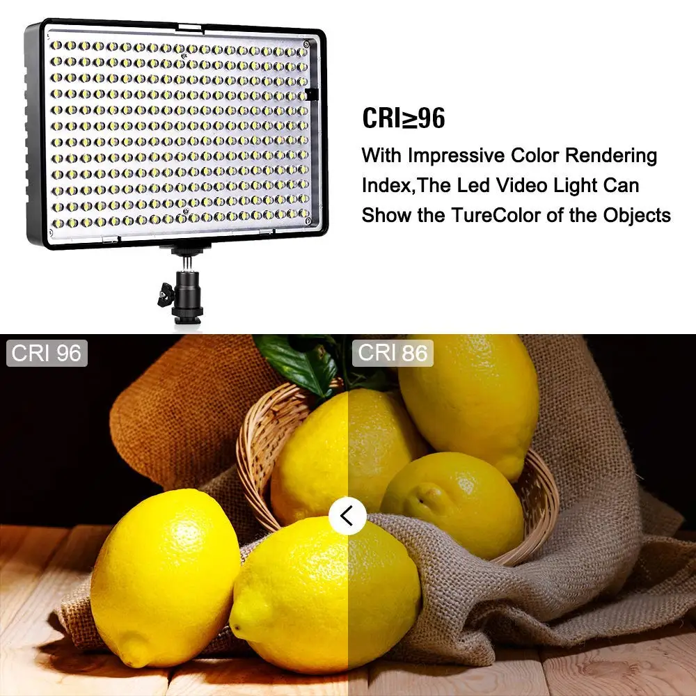 Capsaver TL 336AS светодиодный видеосъемка двухцветная 3200 K 5600 CRI96 освещение для