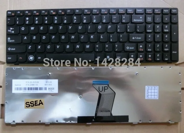 Новая английская клавиатура для IBM Lenovo G500 G505 G505A G510 G700 G700A G710 G710A G500AM G700AT бесплатная