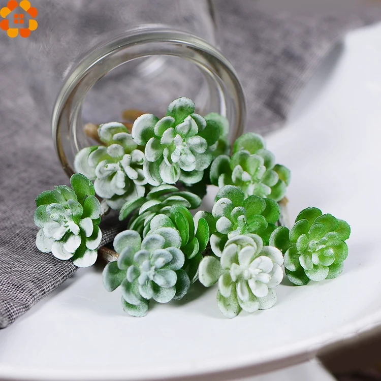 Новинка! 20 шт. искусственные суккуленты трава растение искусственный пейзаж Land