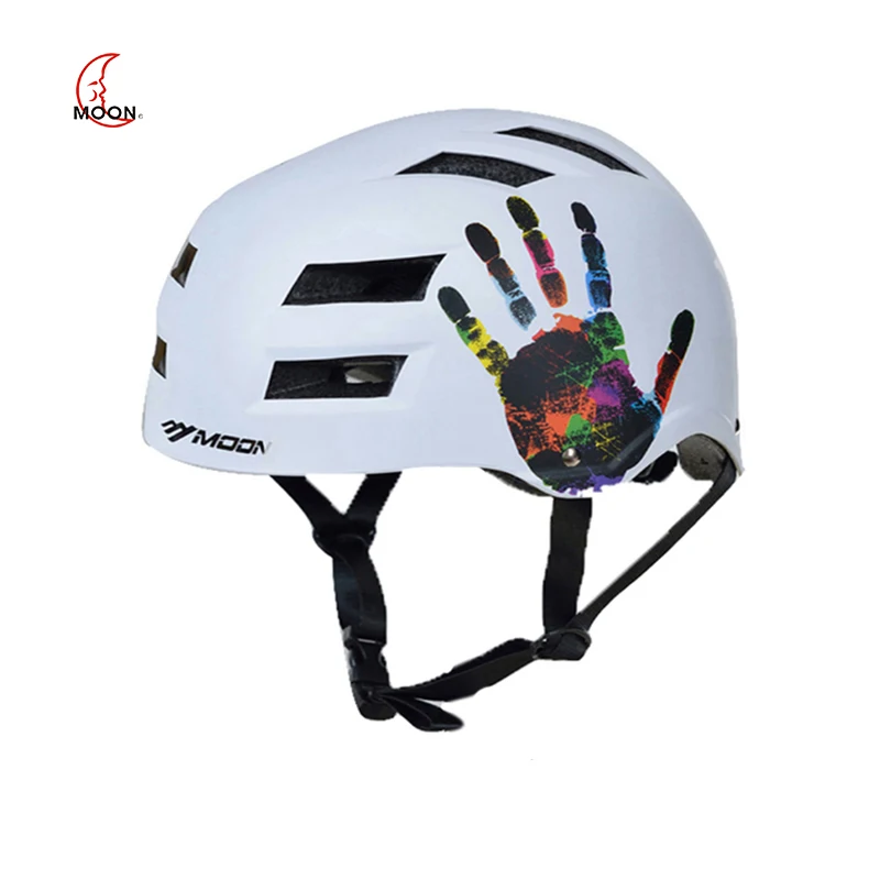 MOON Skating Bike Helmet для взрослых и детей Новые защитные шлемы катания на роликах