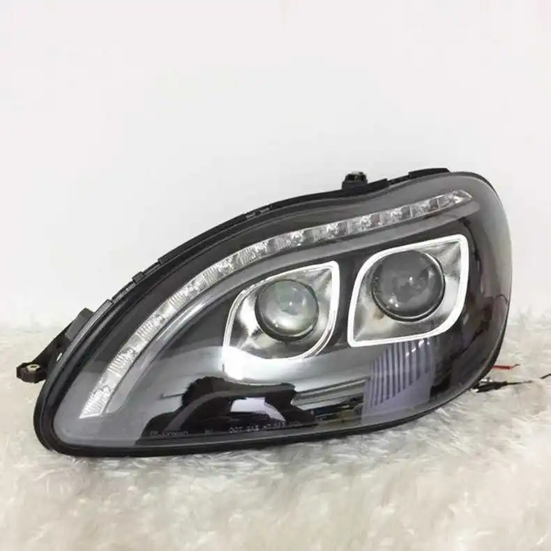 Стайлинг автомобиля для B-enz S280 S320 S500 S600 фары 1998-2005 W220 светодиодный ная фара DRL HID