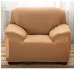 khaki Одноцветный чехол для дивана в форме L, угловой чехол для дивана, секционный чехол для дивана, декор для гостиной, растягивающееся эластичное полотенце для дивана - Цвет: khaki