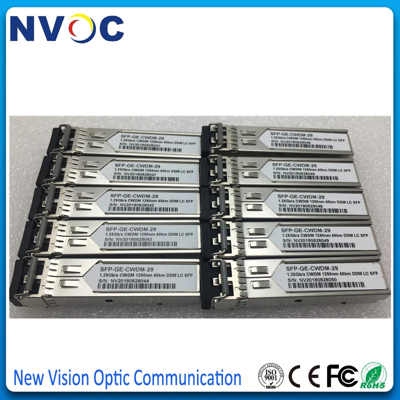 1 25G нм 40 км нм-нм дуплексный DDM/DOM двойной LC CWDM SFP волоконно-оптический модуль