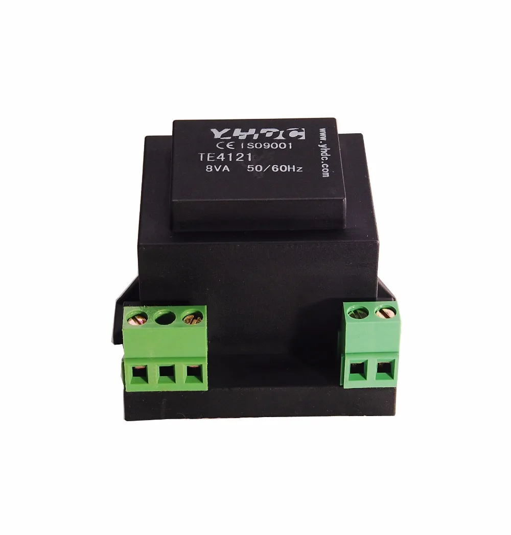 Вакуумный эпоксидный сварочный изоляционный трансформатор YHDC TE4121 мощность 8 ва