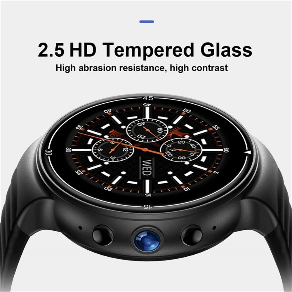 696 NEW I8 4G Android Smart Watch Men Sport WIFI GPS Heart Rate Sim Card 2MP Fitness Tracker Bluetooth 4.0 For Android/IOS |
