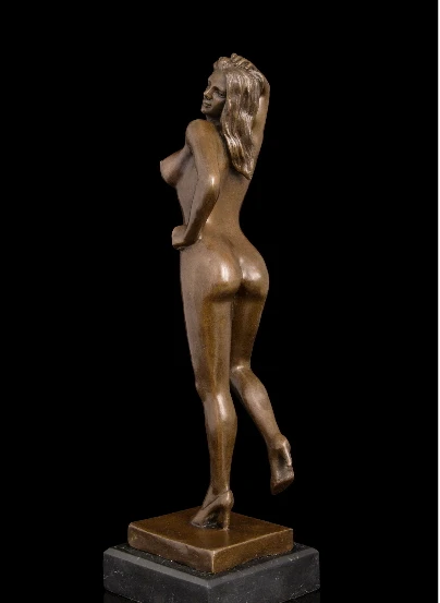 Бронза ATLIE скульптура западное искусство человеческое тело Oomph либидо статуя