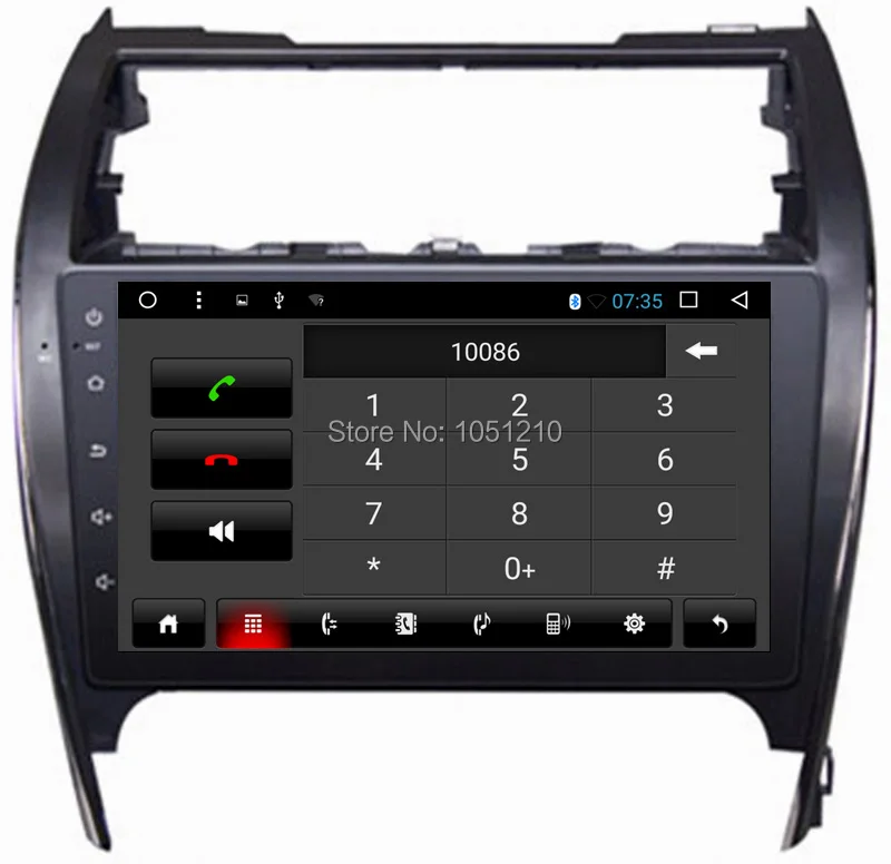 Ouchuangbo автомобильное аудио стерео радио подходит для Toyota Camry поддержка 3G WIFI 2 Гб ram