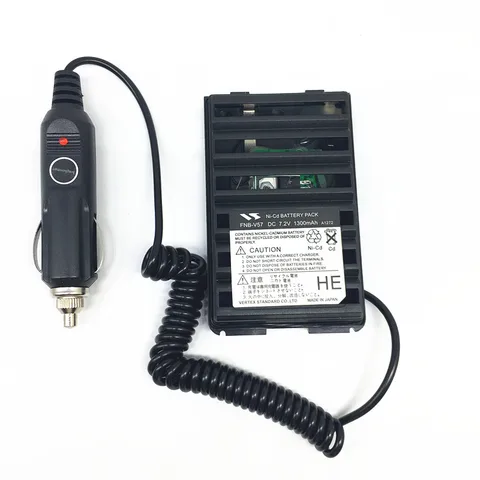 DC12V автомобиля Зарядное устройство выпрямитель для Yaesu Vertex стенд VX-110 VX-120 VX-160 VX-168 VX-170 VX-177 VX-210A VX-218 VX-400 FT60R и т. д