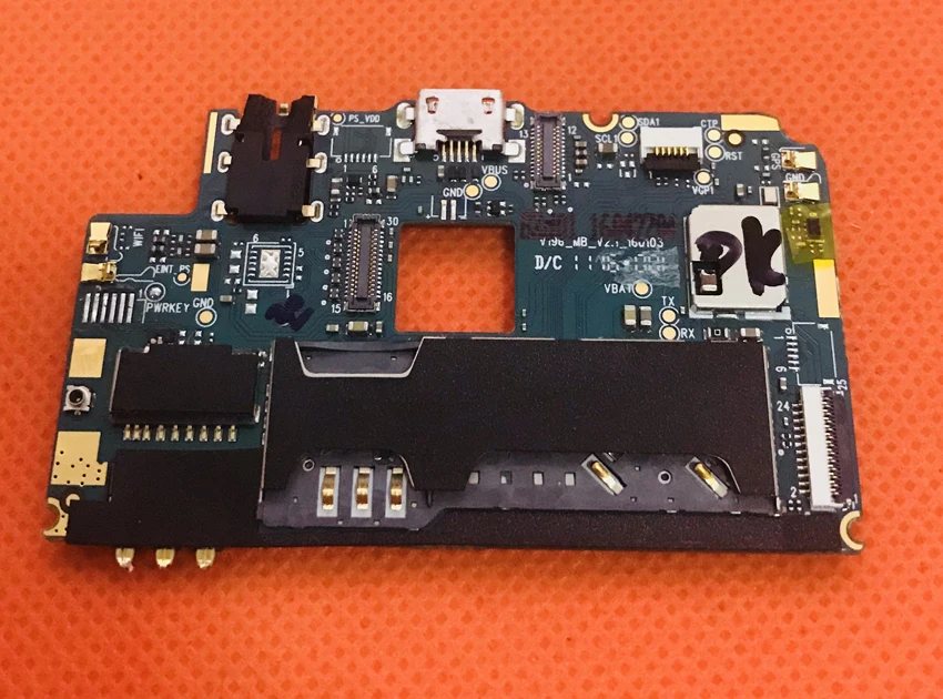 Б/у оригинальная материнская плата 2G RAM + 16G ROM для VKWORLD T5 бесплатная доставка |