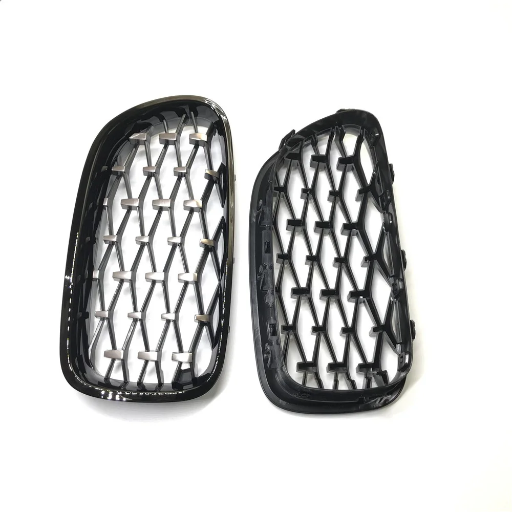 For Bmw F10 F11 F18 Car Front Grill Newest Diamond Style 2010-2016 One Pair Abs 5 Series Mesh | Автомобили и мотоциклы