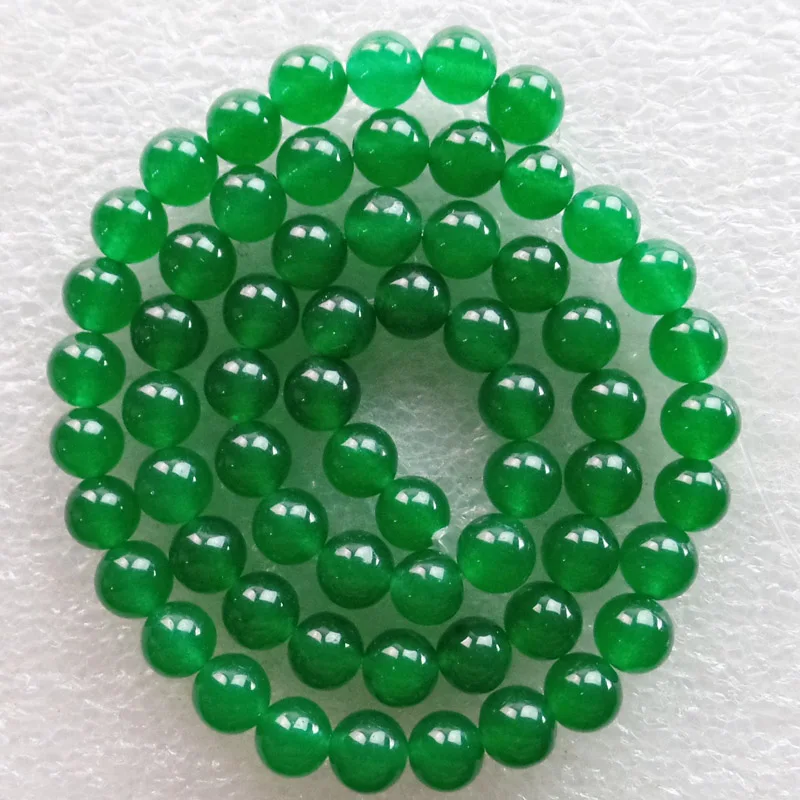 Бесплатная доставка горячие предложения высокое качество 6 мм Зеленые Бусины 15 5