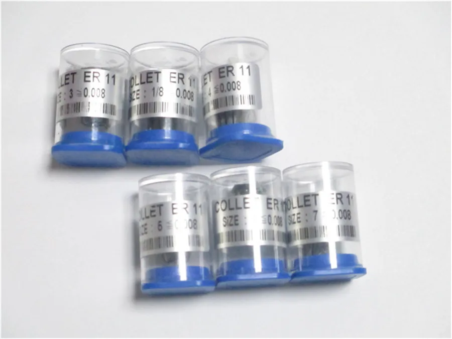 

High Precision 0.008mm ER11 collets 3mm-7mm ER 11 Spring Collet Suitable for ER Collet Chuck Holder