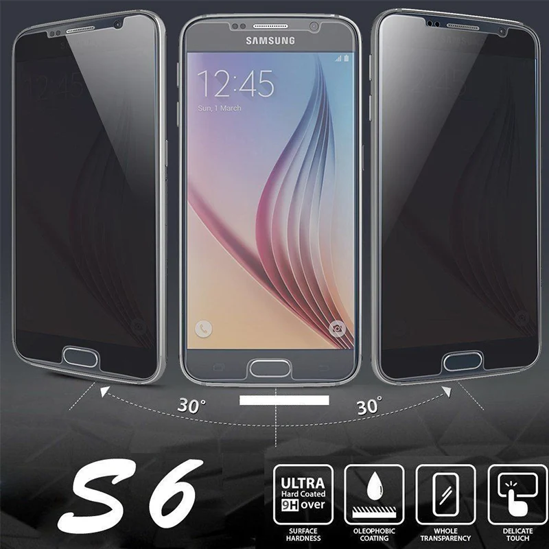 Защита экрана из закаленного стекла премиум класса для samsung Galaxy S7 S6 S5 S4 Защитная