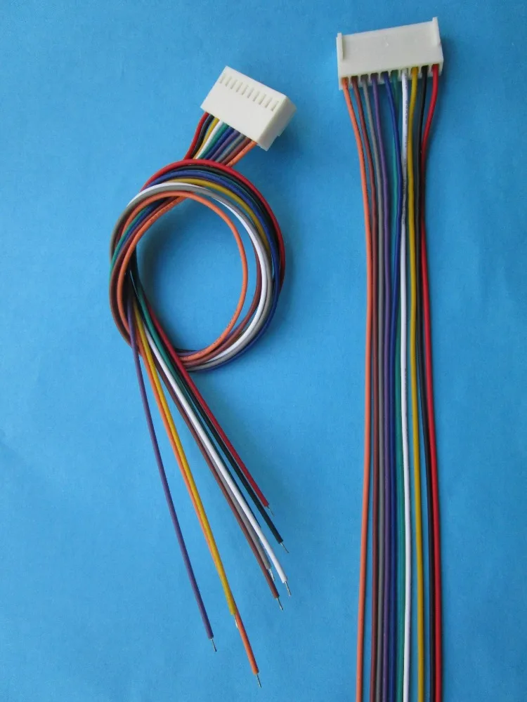 60 шт. 2510 шаг 2 54 мм 10-контактный гнездовой разъем с кабелем 26AWG 300 | Обустройство