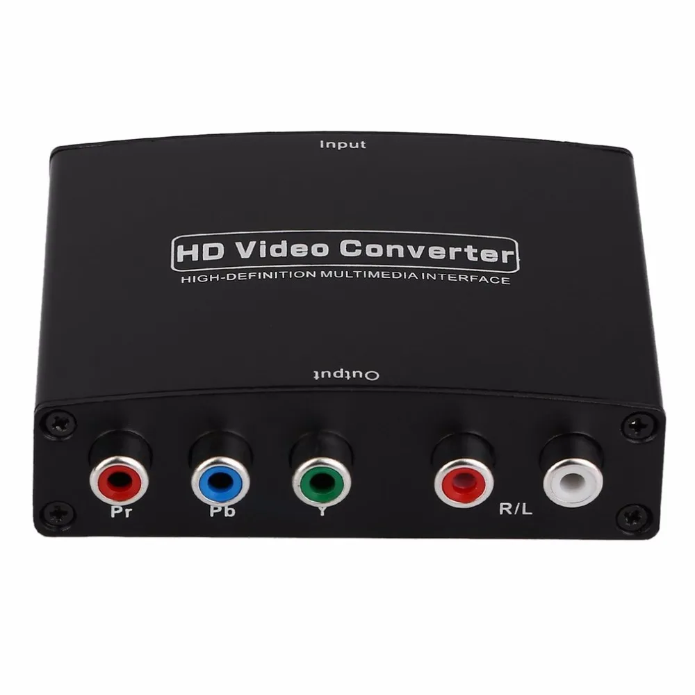 HDMI в RGB компоненты (YPbPr) видео + R/L аудио адаптер конвертер HD ТВ 2 канала LPCM 1 65