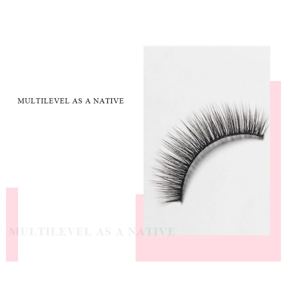 3 пары 3D искусственных ресниц для макияжа длинные натуральные толстые черные