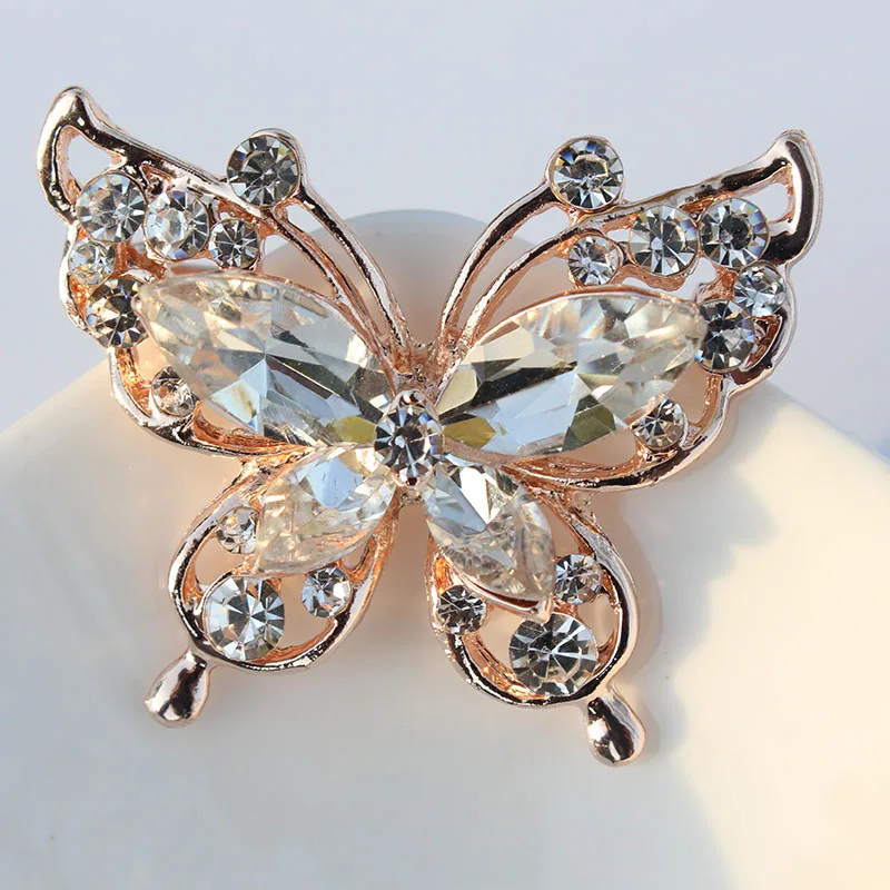 TODOX брошь новая мода красота для женщин золото цинковый сплав кристалл