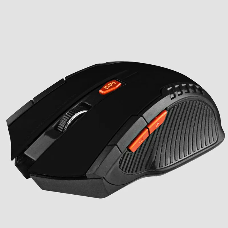 Black Wireless AIFFECT Мини Беспроводная игровая мышь для ПК игровых ноутбуков 2,4 ГГц Беспроводная оптическая мышь эргономичные мыши профессиональные - Цвет: Black Wireless