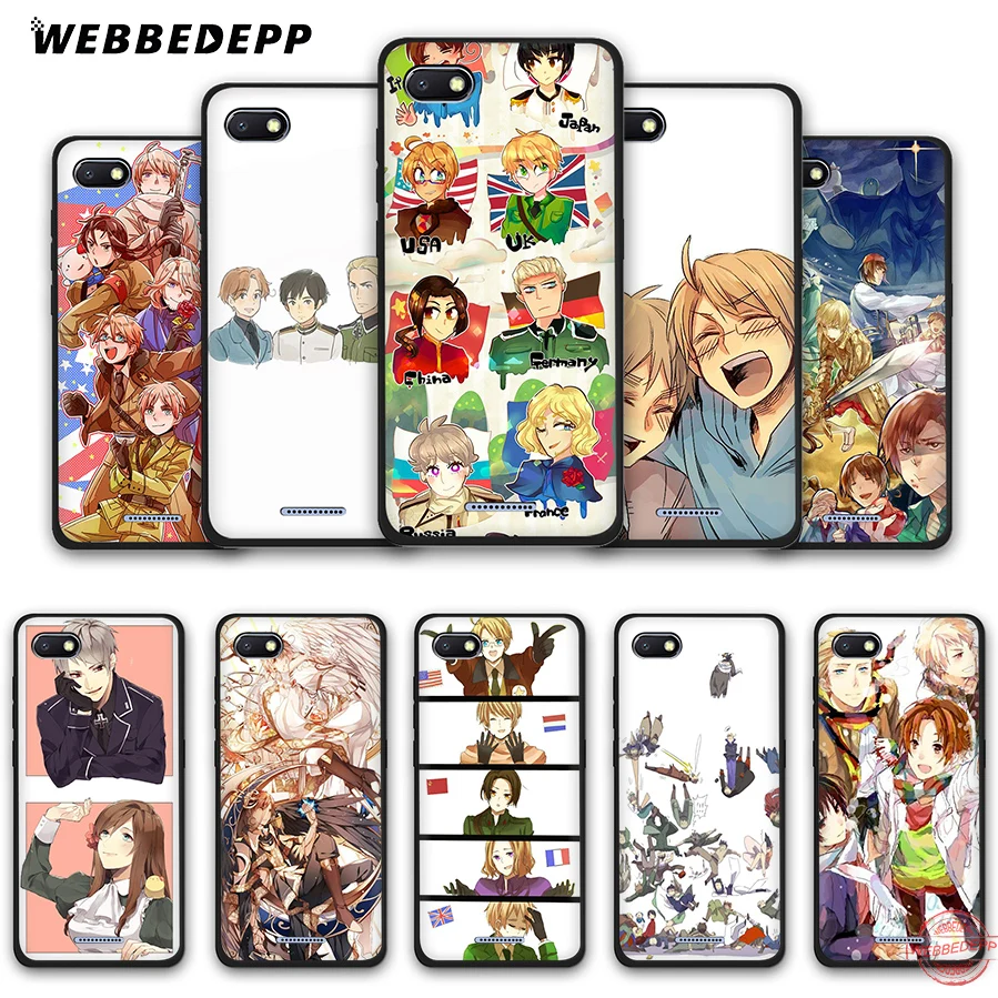 WEBBEDEPP Hetalia оси мягкая фотография для Redmi Note 8 7 6 5 Pro 4A 5A 6A 4X Plus S2 Go чехлы | Мобильные