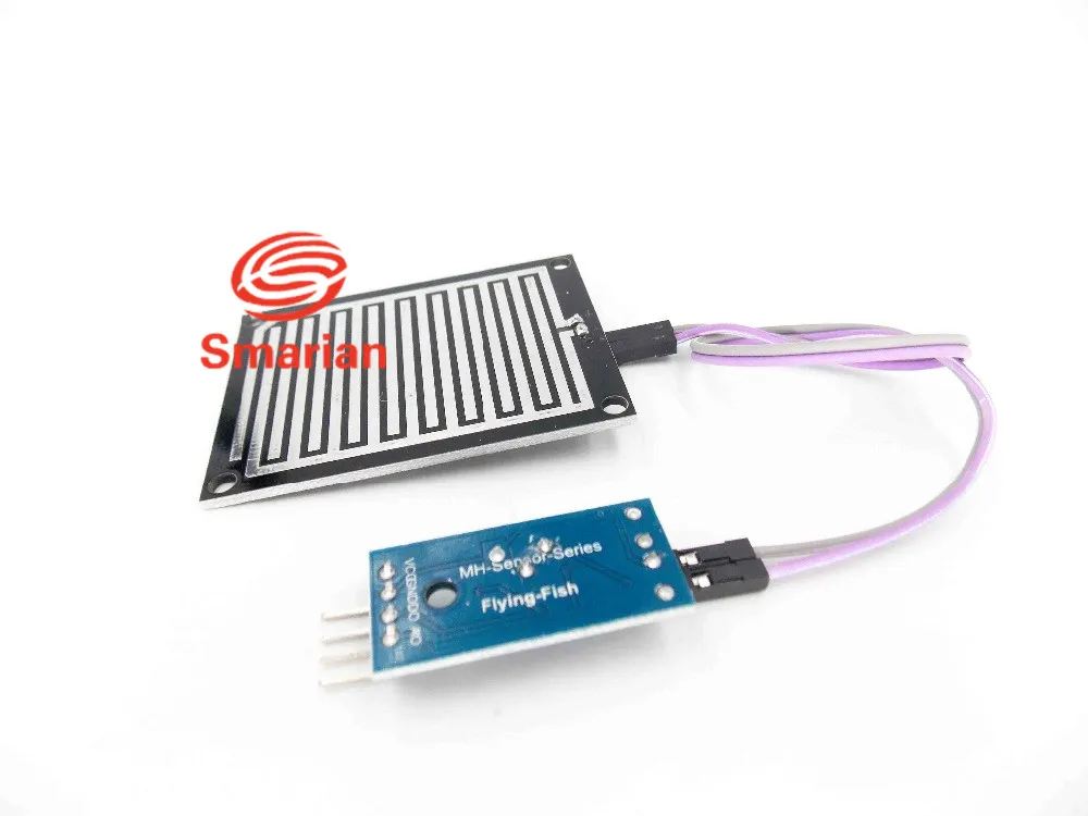 10 шт. датчик дождя модуль обнаружения капель Raspberry Pi Diy набор игрушек для