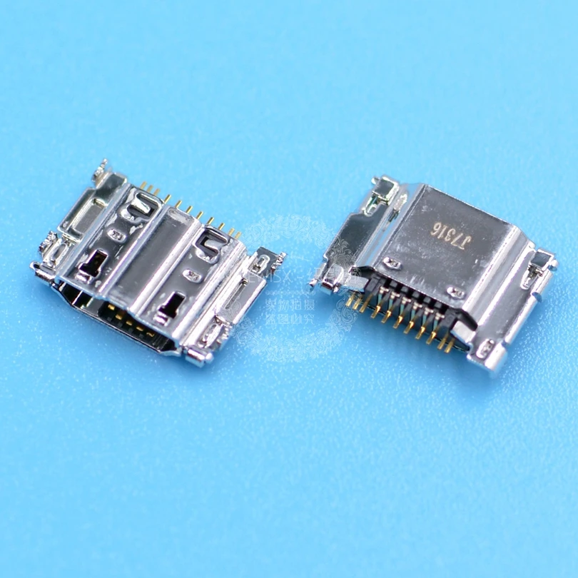 Оригинальный мини разъем micro USB для зарядки 2 шт. Micro Samsung Galaxy S3 i9300 I9305 11pin|jack power