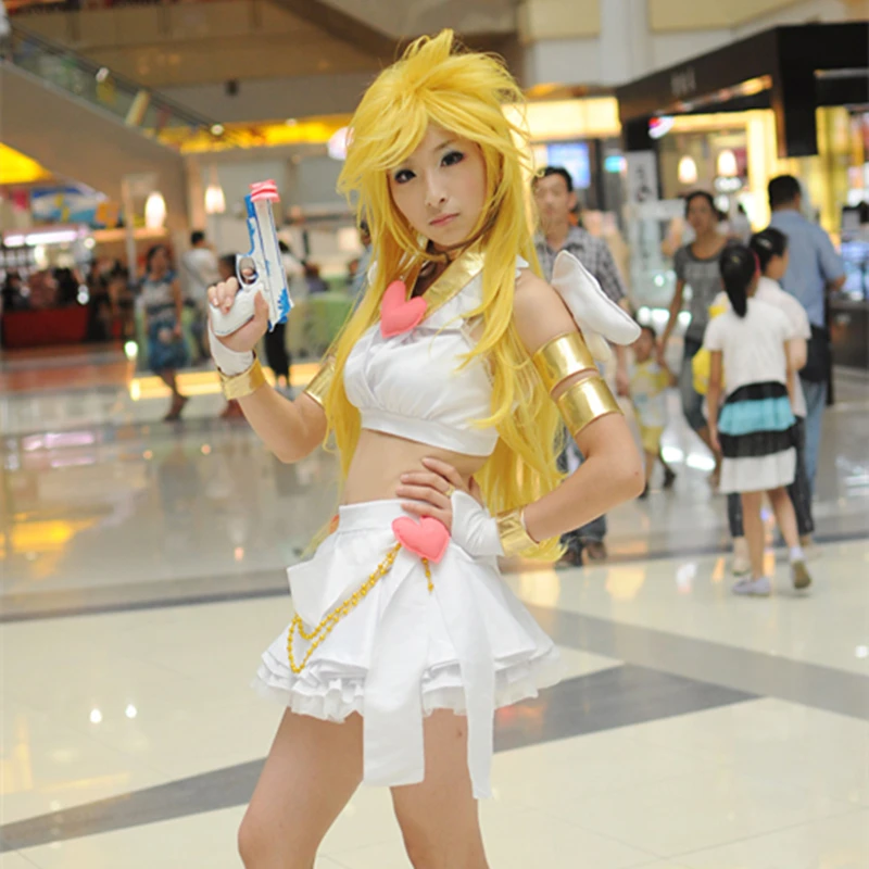 Чулки платье с ангелом униформа косплей костюм трусики и чулки подвязкой героини