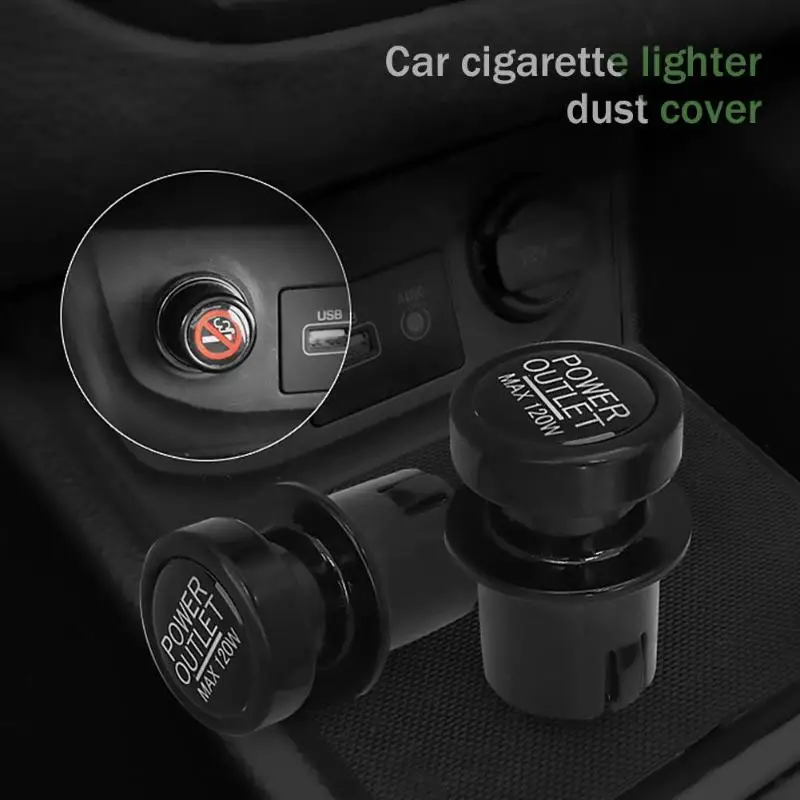 2 шт. автомобильный Стайлинг зарядное устройство адаптер питания заглушка