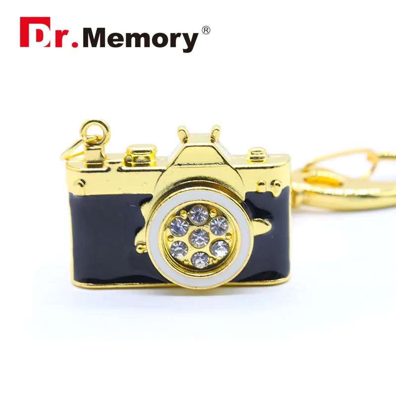 Роскошный Кристальный со стразами из металла Камера USB флэш накопитель 2 0 флешки 4