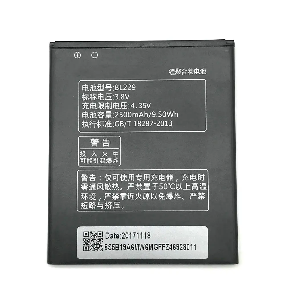 Новый BL229 2500 мАч литий полимерный аккумулятор для Lenovo A8 A806 A808T BL 229 Rechargement Phone|battery for