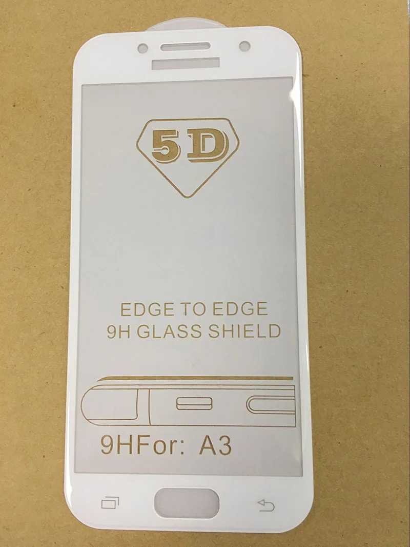 5D полное покрытие закаленное Стекло для samsung Galaxy A50 A30 A5 A3 A7 J3 J5 J7 A8 плюс J6 J4 изогнутые Экран протектор