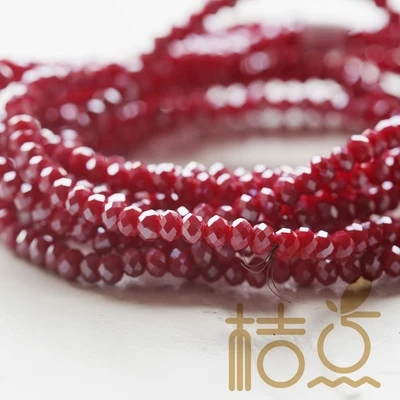 4 мм 6 Кристалл Чешский бисер Rondelle граненый ювелирные изделия кистями серьги Spacer