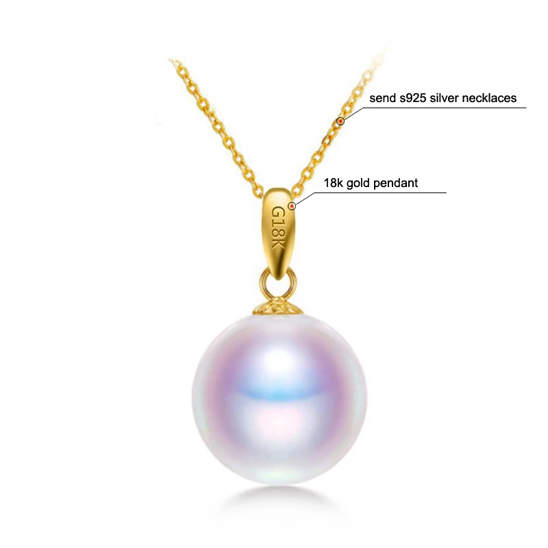 Жемчужные ювелирные изделия MINTHA 18K с жемчугом желтого золота ожерелья рога и