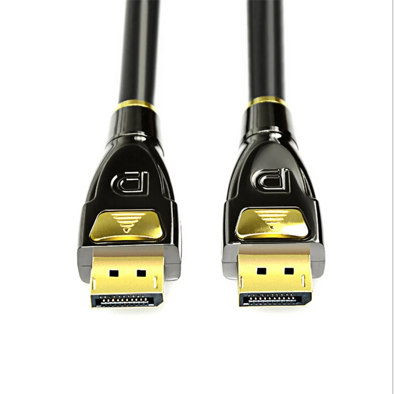 TTTEN display port DP Male To кабель позолоченный 4K 1 2 м 3 5 для монитора ПК проектор ноутбука