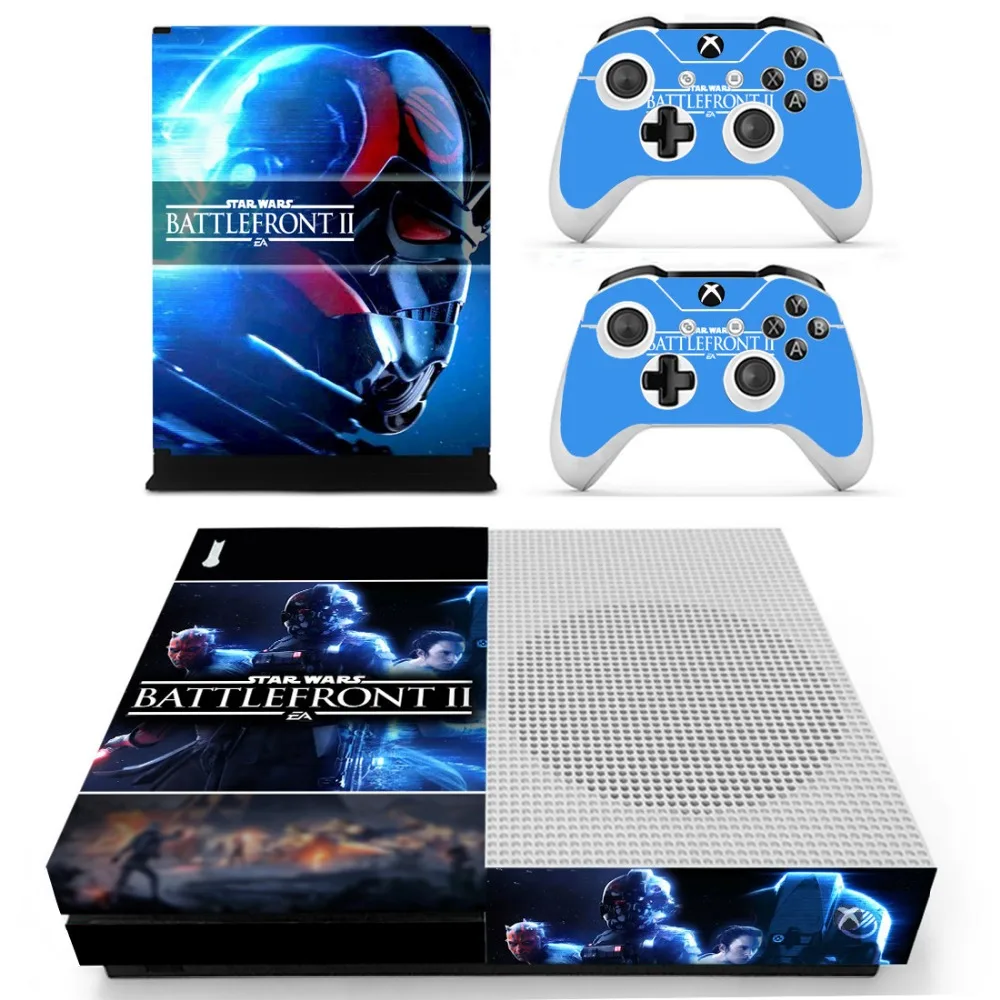 Звездные войны виниловая кожа наклейки для XBOX One S консоль с двумя беспроводными